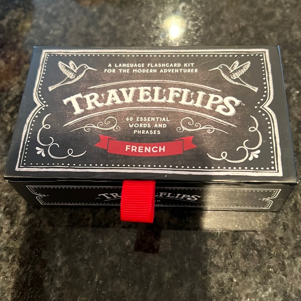 Flashcards for speaking French